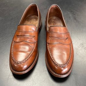 Allan Edmonds Randolph Brown Chestnut Penny loafers Men’s Size 7.5 D